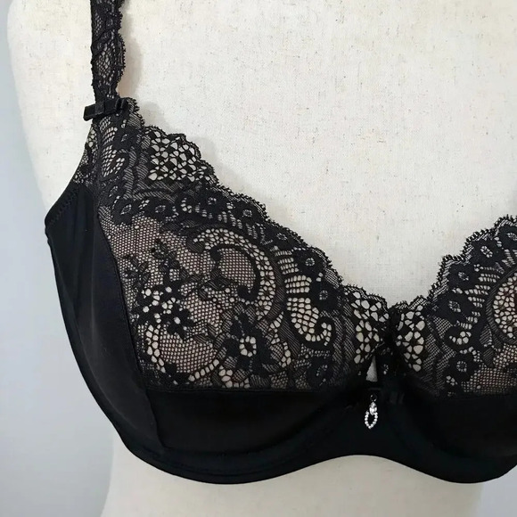 Curvy Couture NWOT Balconette Bra Women 40C - Picture 4 of 11